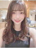モテ巻きレイヤースタイル