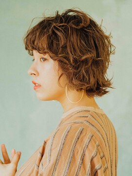 アラワラブルー(arrawarra blue) ボブパーマスタイル/20代/30代/40代/50代/倉敷駅/白楽町