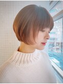 ★岡田有加★20代30代40代/おとな可愛いショートボブ