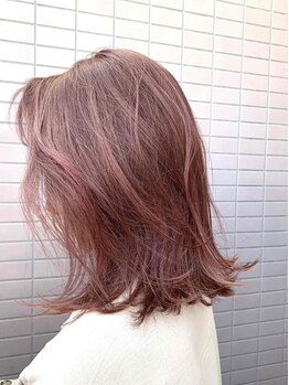 アーチフォーヘアー(a rch for hair)の写真/ダメージが少なく、頭皮に優しい話題の[オーガニックカラー]!!パサつき感もなく、触れたくなるような髪へ★