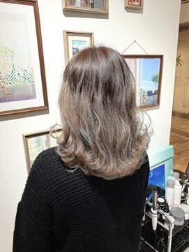 エイトタマプラ たまプラーザ店(EIGHT tamapla) 【EIGHT渡辺】バレイヤージュ×ホワイトミルクティー