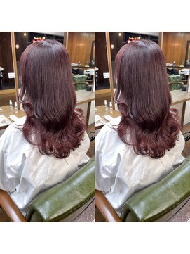 ヘアーサロン リバース(Hair Salon Rebirth) 【防府/Rebirth】ピンクブラウン