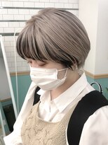 ゲーム 吉祥寺店(GAME)&nbsp;ミルクティーベージュ/ダブルカラー/ケアブリーチ/髪質改善/原宿