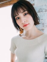 ロッソ ヘアアンドスパ 北千住店(Rosso Hair&SPA) 切りっぱなしナチュラルヘア[北千住]