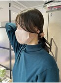 【 YOKE 】イメチェン顔まわりフェイスレイヤー小顔韓国