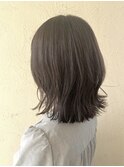 くびれレイヤー外ハネ結べるボブ