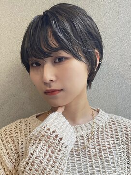 メイカ(MEIKA) 【小顔見せ】ナチュラルショート ハシムラアキト