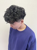 タイドヘアー(tide hair)&nbsp;短髪スパイラルパーマ