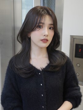 ベレーザシェルト(Beleza scelto) 6273髪質改善グレージュカラーレイヤーロング韓国ワンホンヘア