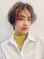 マノ 千歳烏山(MaNO)&nbsp;ショート韓国ボブハイライト髪質改善ブリーチ前髪20代30代