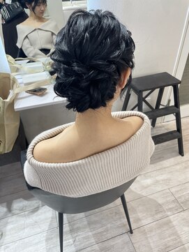 サロンナビ(Salon Navi) ふわふわシニヨンhair