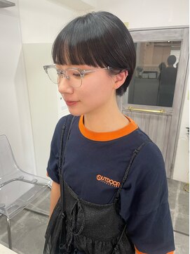 リアン バイ キートス(Lien by kiitos) 前髪カット/マッシュショート/ワイドバング