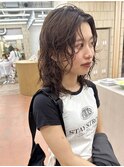ミディアムパーマ 外国人風パーマ スパイラルパーマ