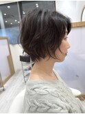 ふんわりカール/ニュアンスパーマ/ルーズヘア/ショコラ