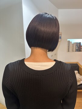 ル サロン LE SALON 酸性ストレート　ミニボブ