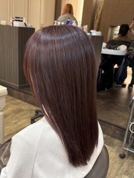 アルターリール(aL ter Rire) イメチェン/ホワイトブロンド/外ハネボブ/ワイドバング/杉田花乃