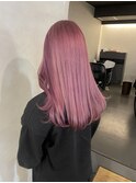 【YUCCA】大人可愛い/ロング/ lavender pink