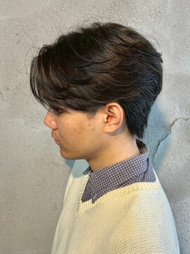 ニアウ 伊勢崎連取店(Niau) センターパートニュアンスパーマフェザーパーマ