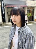 切りっぱなしボブ【神戸元町】
