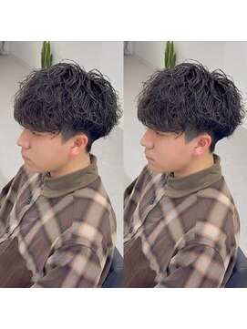 ブライト(BRIGHT) マッシュ波巻きスパイラルパーマ