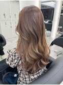 ブリーチなしダブルカラー☆ヘーゼルベージュ☆20代30代40代