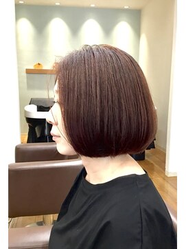 クラリヘア(kurari hair) ビターオレンジ・ボブ