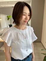 アンハーツ(ann HEARTS)&nbsp;大人ボブ/顔周りレイヤー/ラフボブ/手ぐしで簡単/20代30代40代