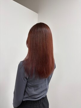 ビーグレイス パティオ ナチュラル暖色カラー×20代さらさらセミロング