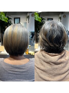 レアビーチ センター南店(LeaBeach) 艶髪【髪質改善】〈センター南・センター北〈白髪染め・縮毛矯正