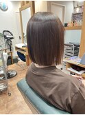 美髪ストレートボブ