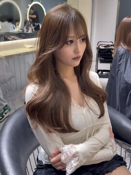 ロンドウル 熊本(Lond ulu) 韓国ヘア/ブリーチなし/顔周りカット/レイヤーカット/