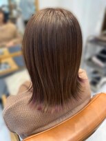 ユニ バイ マグ 長野店(Uni.by Mag)&nbsp;美髪♪髪質改善カラー大人可愛い艶髪ベージュ