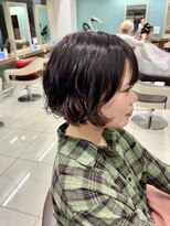 アッシュ 下北沢店(Ash)&nbsp;ショートボブのゆるふわパーマ