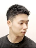清潔感MAX!ビジネスショートソフトモヒカン