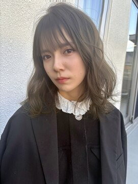 【草加/ヘアークリアー】アッシュベージュ