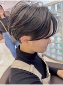 ツーブロ刈り上げハンサム
