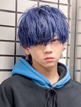エルマーク 梅田(L-MARK) マッシュ/ヘアカラー/ダブルカラー/ブリーチ/men's