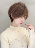 大人ガーリー/ダークアッシュ/似合わせ/レイヤーショート☆224