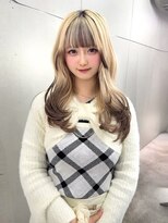 ジェム(GEM)&nbsp;《YURI》ブロンドベージュ/デザインカラー/裾カラー