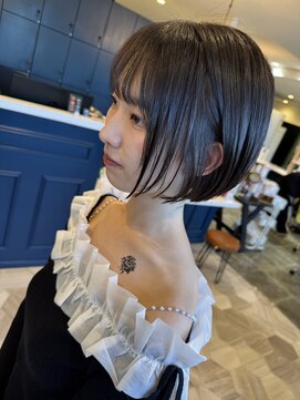 ラグ バイ シゲルカットクラブ 神田久志本店(lag) コンパクトショートボブ