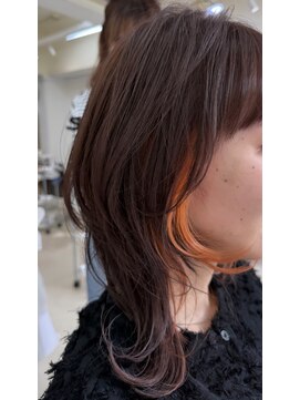 ソア 並木坂(Soa) レイヤーカット/インナーカラー/熊本/上通り/並木坂/sae