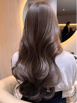 ロンド アンブル 四条烏丸(Lond ambre) 平野実花/グレージュ/オリーブ/ブリーチなし/ダブルカラー