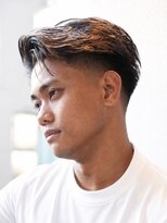 メッツ 原宿(METS) MEN'S/ルードショート×ローフェード/毛流れパーマ