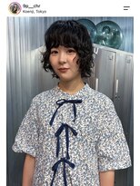 ヨーク(YOLK)&nbsp;【チヒロ】動きのあるボブパーマ