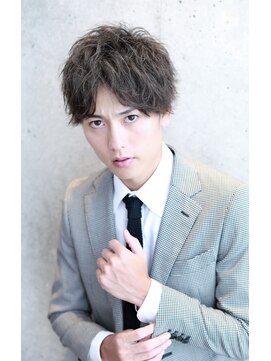 リップスヘアー 銀座(LIPPS hair) AD癖パジェントルワイルドビジカジ刈り上げツーブロック