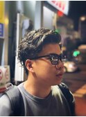 セクシーパーマスタイル《メンズ/カット/パーマ/新橋》