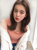 アンジェリカ 京都駅前店(ANGELICA JR) 【ANGELICA】ブランジュ小顔美髪センターセミロング