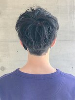ヘアークリエイ トポライトウィロー 烏丸(Hair Create Polite willow) 20代30代好感度アッシュブラック束感刈り上げショート