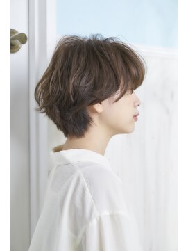ノアエクレ 銀座(noah ecle) ジェンダーレス☆外はね切りっぱなしボブ♪