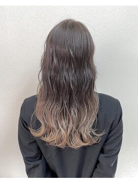 アウルム 下北沢(aurum) 【ロング】ミルクグレージュ